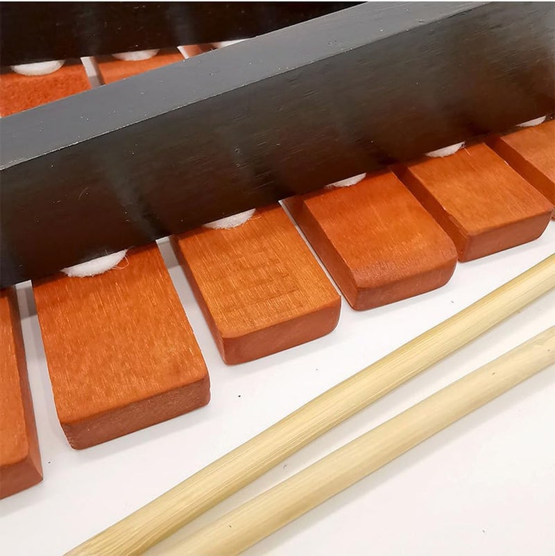 mocrcrel 9.5 inch 8 Notes Wood Xylophone Includes 2 Wooden Mallets Music Tools Percussion Instrument (1 Pcs) - Image 5